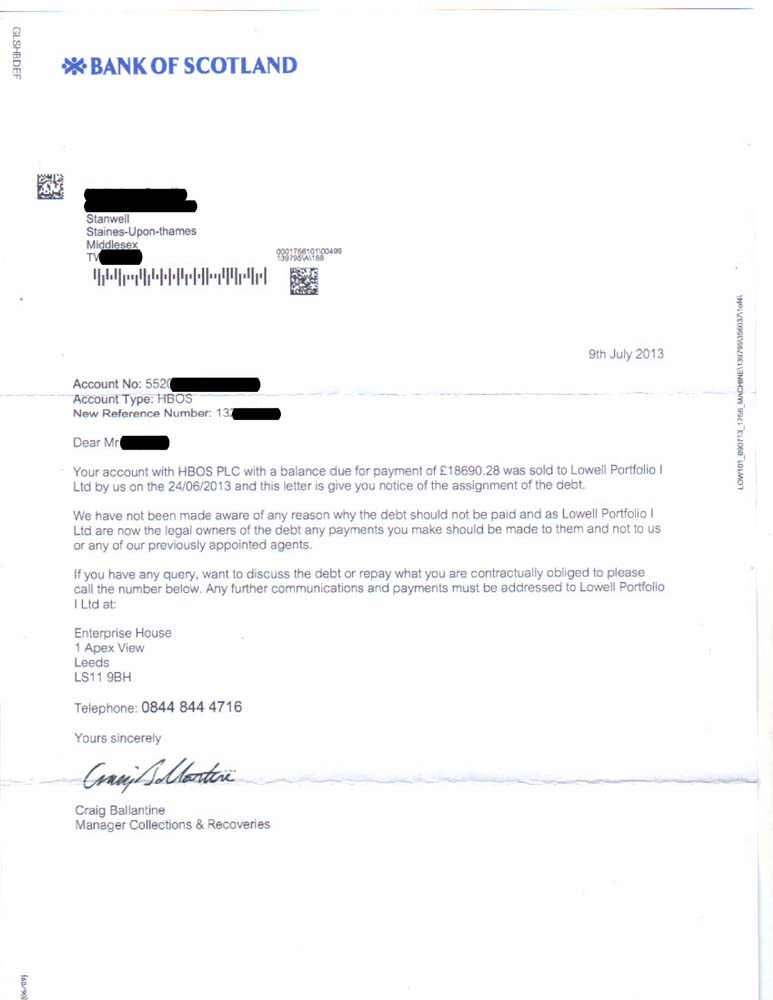 debt letter page 1